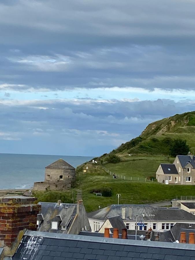 La Maison Bleue Port-en-Bessin-Huppain Buitenkant foto