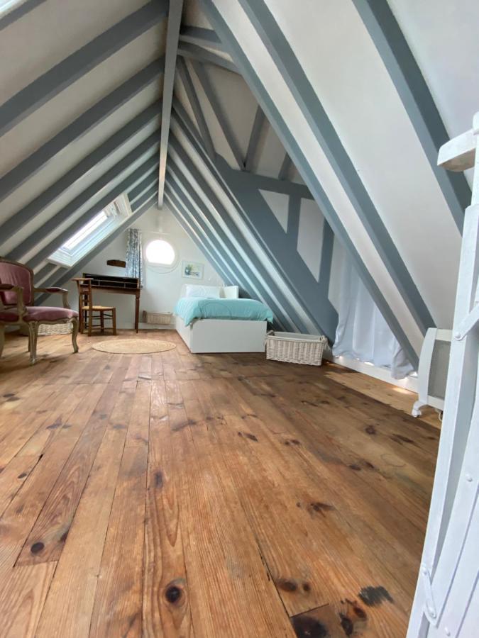 La Maison Bleue Port-en-Bessin-Huppain Buitenkant foto