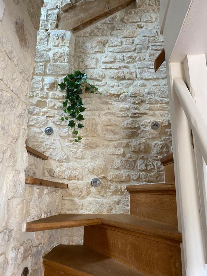 La Maison Bleue Port-en-Bessin-Huppain Buitenkant foto